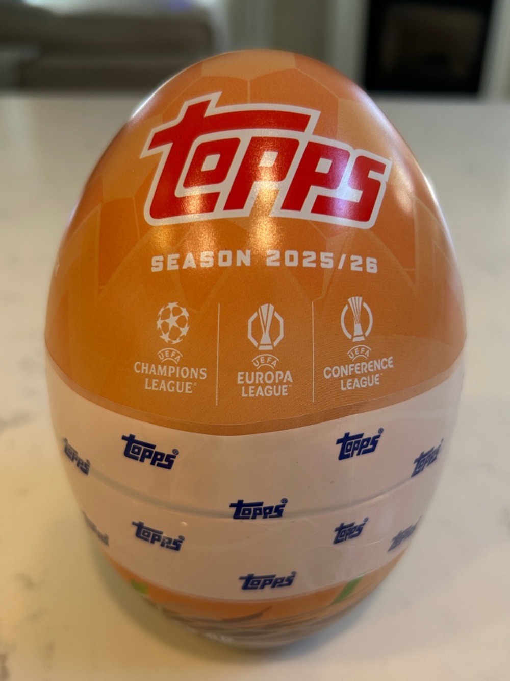 Topps UEFA 2025/26 Soccer Trading Card Egg Sealed Champions Europa League